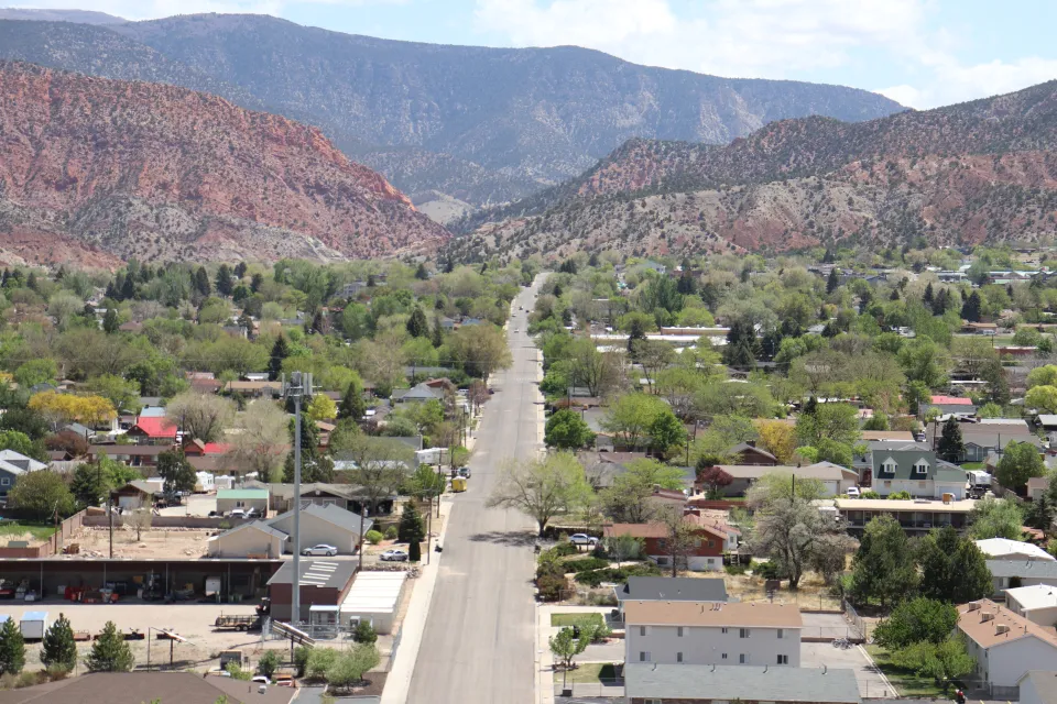 View of Cedar City, Utah